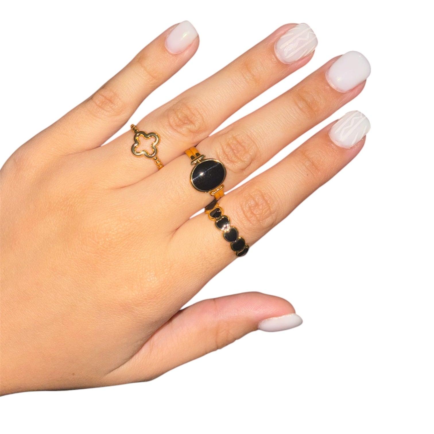 Set de 3 anillos Ajustables