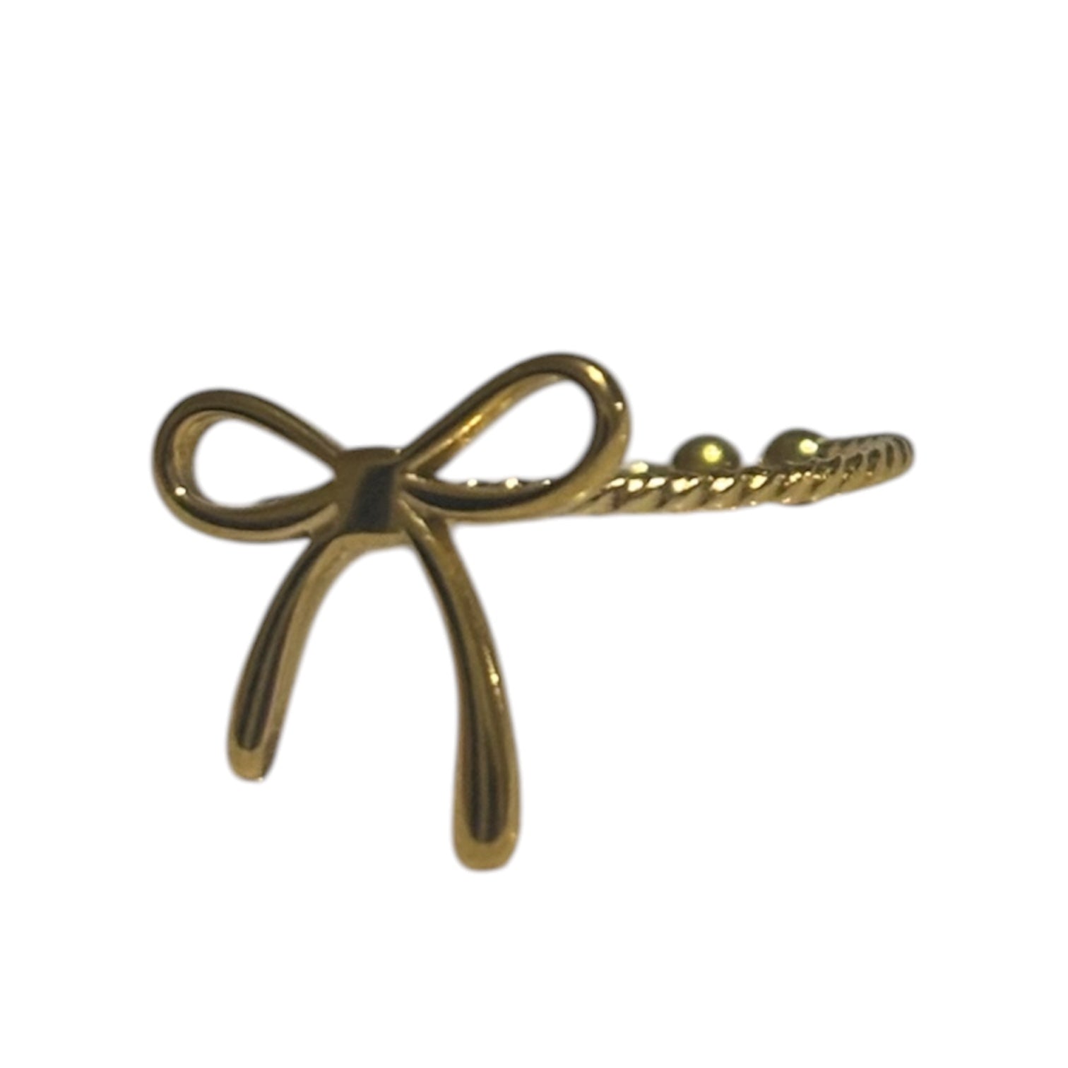 Hermoso anillo de lazo Ajustable