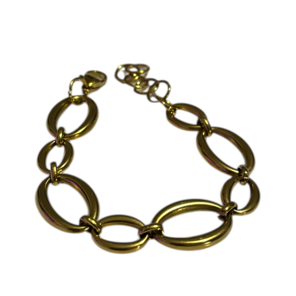 Hermosa pulsera de eslabones