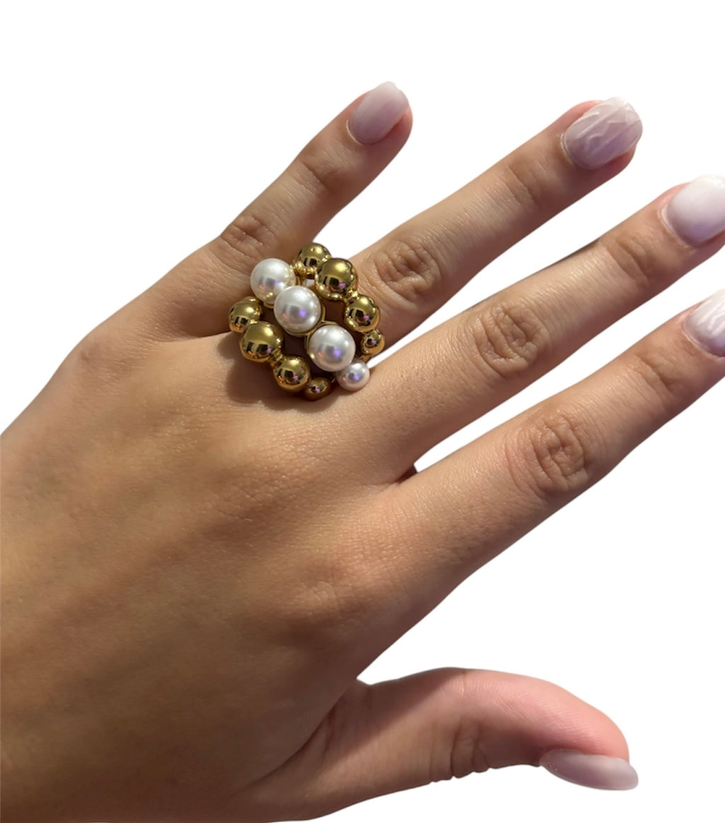 Anillo de perlas