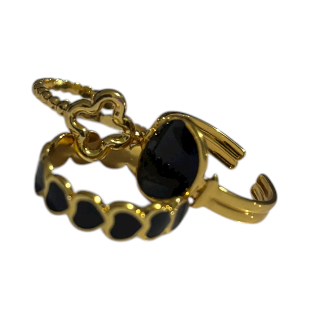 Set de 3 anillos Ajustables