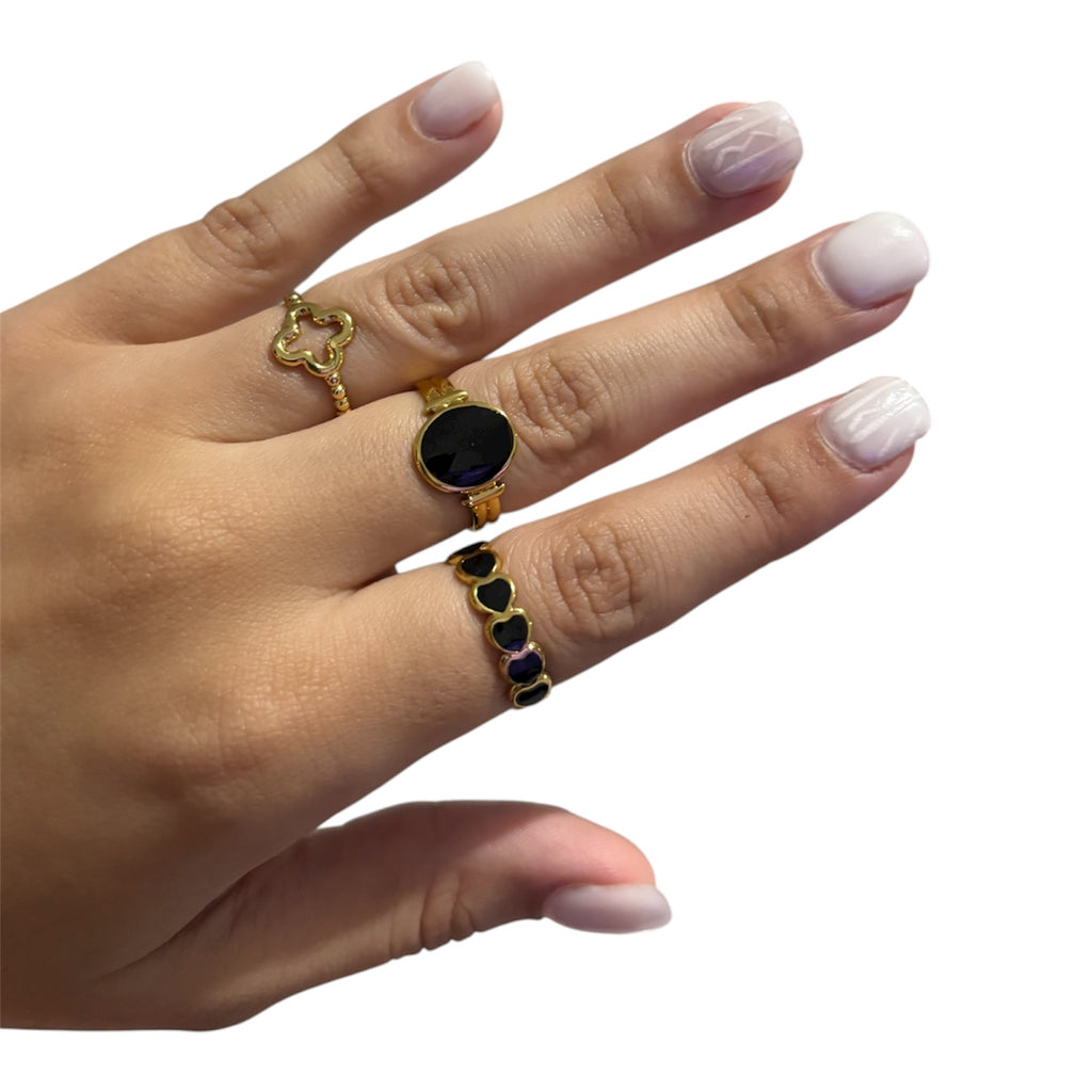 Set de 3 anillos Ajustables