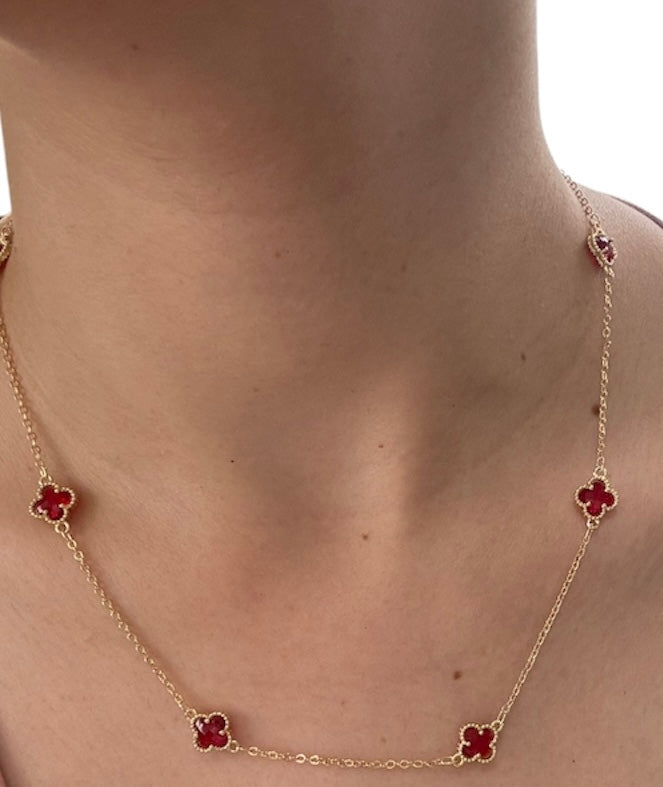 Clover Sparkle Necklace