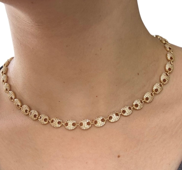 Golden Beads Necklace