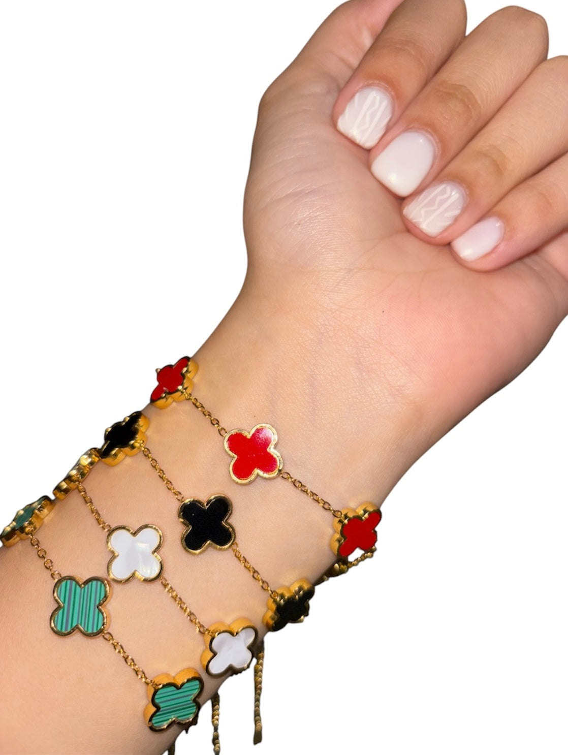 Pulseras Clover