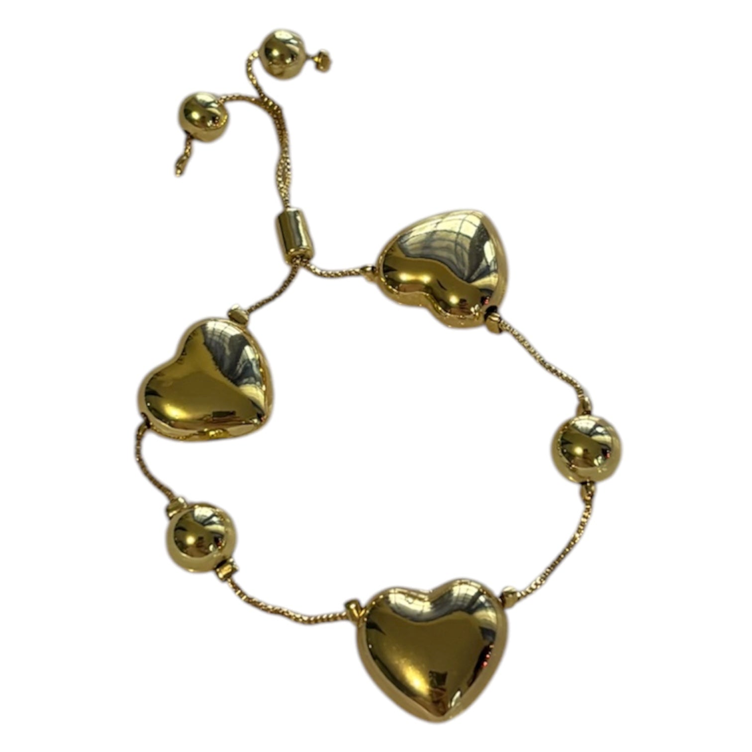 Pulsera Ajustable de Corazón