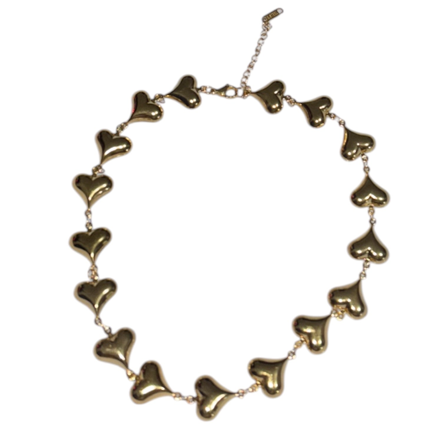 Collar de corazones