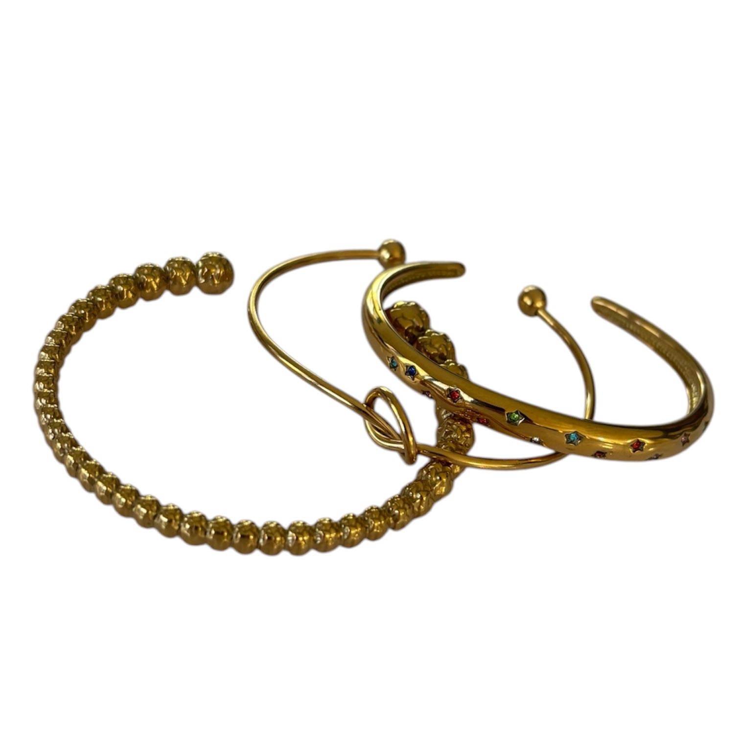 Golden Glow Bangles (Ajustable)