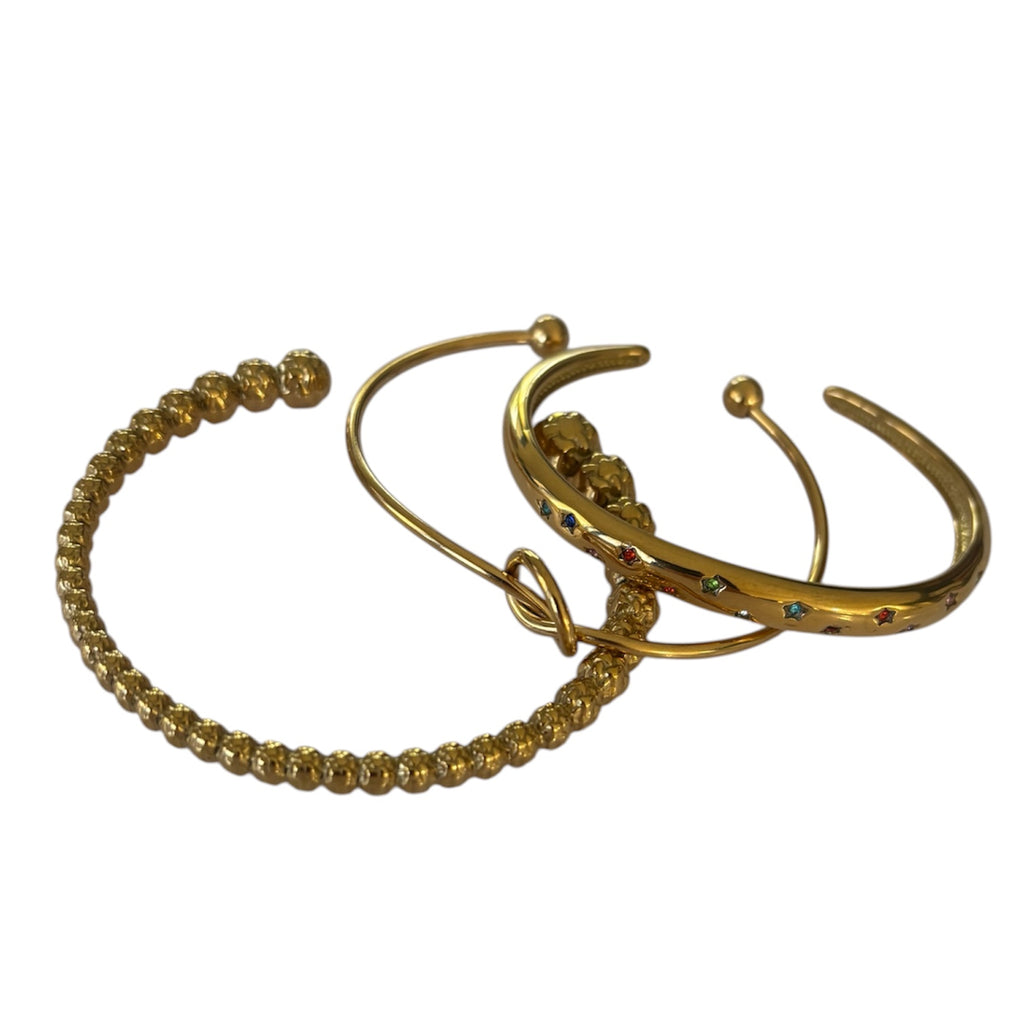 Golden Glow Bangles (Ajustable)