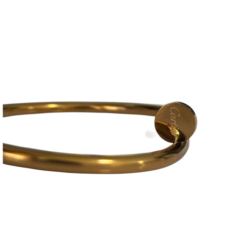 Pulsera de clavo estilo cartier
