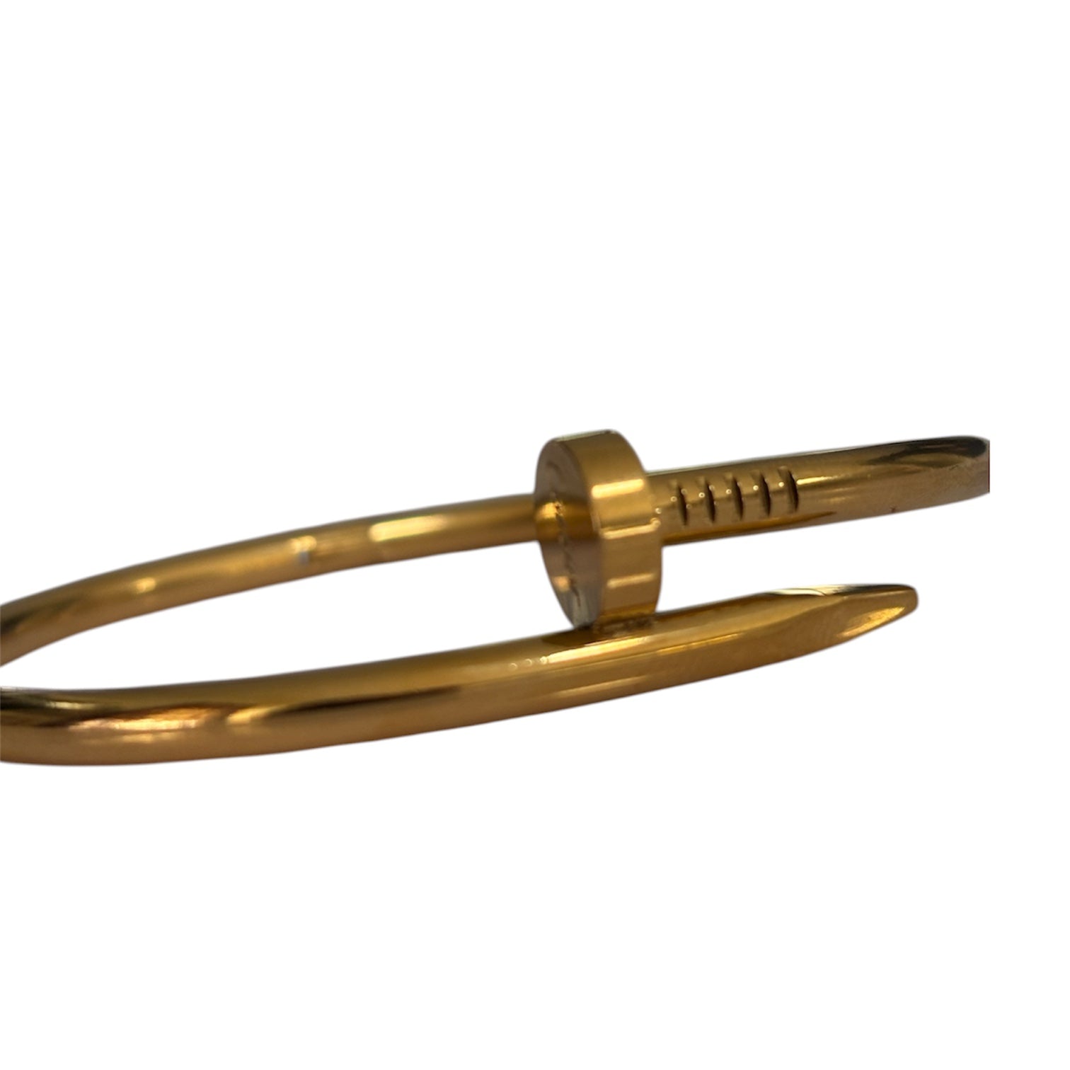 Pulsera de clavo estilo cartier